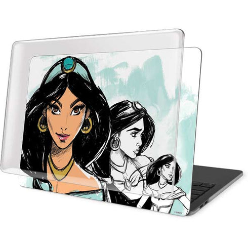Disney Princess Jasmine Sketch MacBook Pro 13in (2020) Case plus Skin