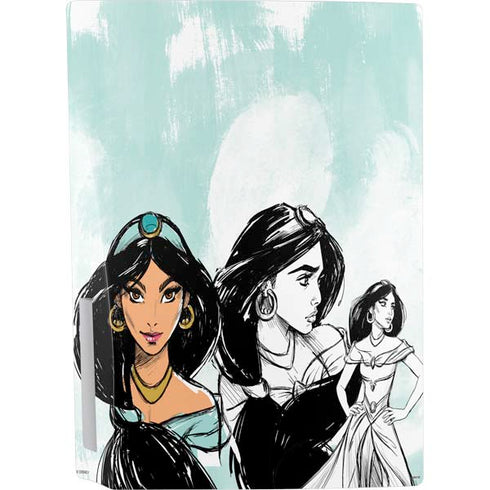 Disney Princess Jasmine Sketch PS5 Bundle Skin