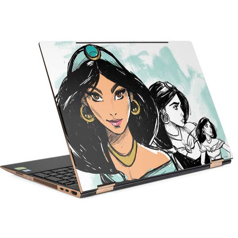 Disney Princess Jasmine Sketch HP Spectre Skin