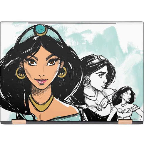 Disney Princess Jasmine Sketch HP Spectre Skin