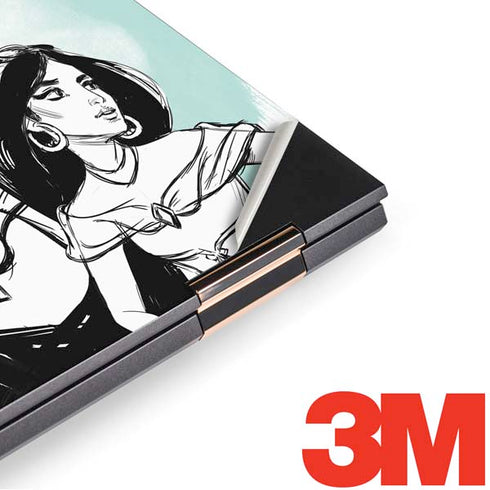 Disney Princess Jasmine Sketch HP Spectre Skin