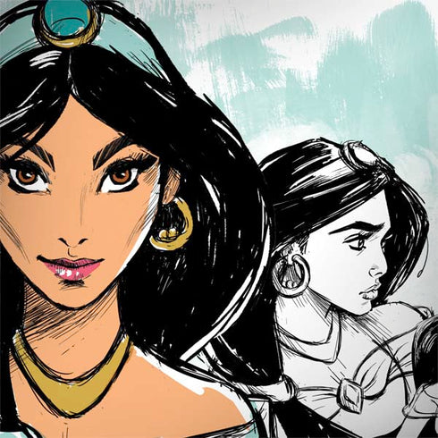Disney Princess Jasmine Sketch HP Spectre Skin