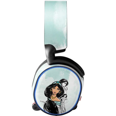 Disney Princess Jasmine Sketch SteelSeries Arctis 3 Skin