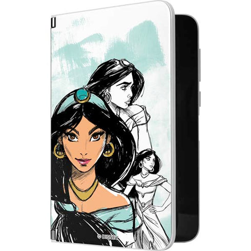 Disney Princess Jasmine Sketch Surface Duo Skin