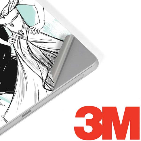 Disney Princess Jasmine Sketch Surface Go Skin