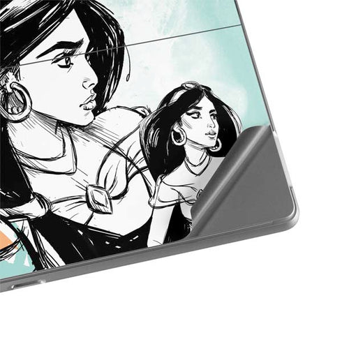 Disney Princess Jasmine Sketch Surface Pro 8 Skin
