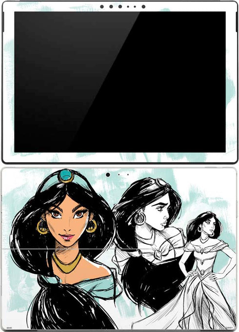 Disney Princess Jasmine Sketch Surface Pro (2017) Skin