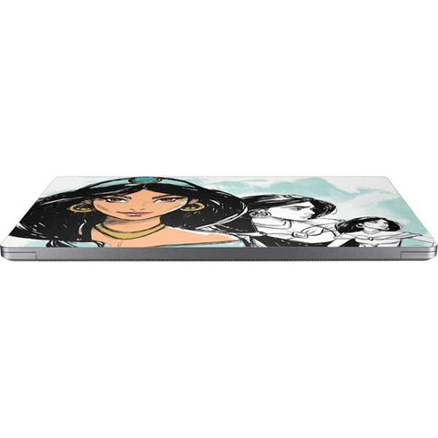 Disney Princess Jasmine Sketch Universal Laptop 12in (9.8 x 6.8in) Skin