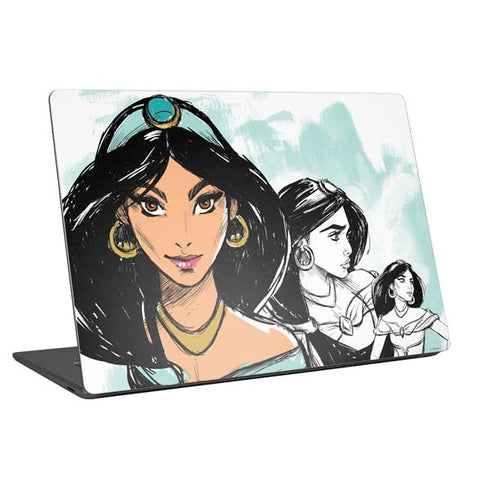 Disney Princess Jasmine Sketch Universal Laptop 15in (12.2 x 8.8in) Skin