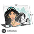 Disney Princess Jasmine Sketch Universal Laptop 16in (13 x 9.4in) Skin