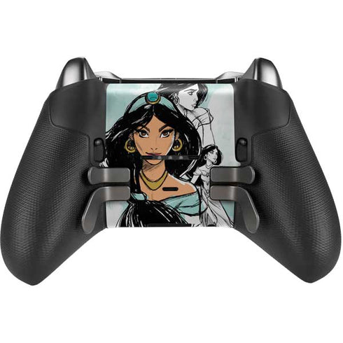 Disney Princess Jasmine Sketch Xbox Elite Wireless Controller Series 2 Skin