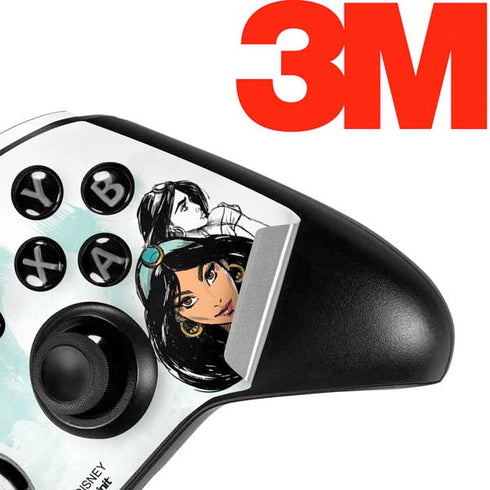 Disney Princess Jasmine Sketch Xbox One Elite Controller Skin