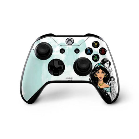 Disney Princess Jasmine Sketch Xbox One X Controller Skin