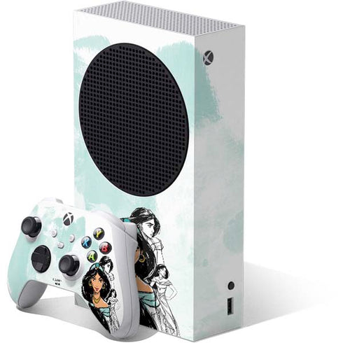 Disney Princess Jasmine Sketch Xbox Series S Bundle Skin