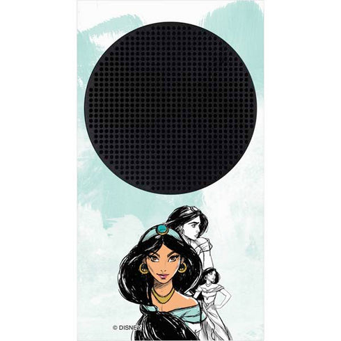 Disney Princess Jasmine Sketch Xbox Series S Skins