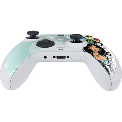 Disney Princess Jasmine Sketch Xbox Series S Controller Skin