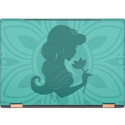 Disney Aladdin Princess Jasmine Silhouette Flower HP Spectre Skin