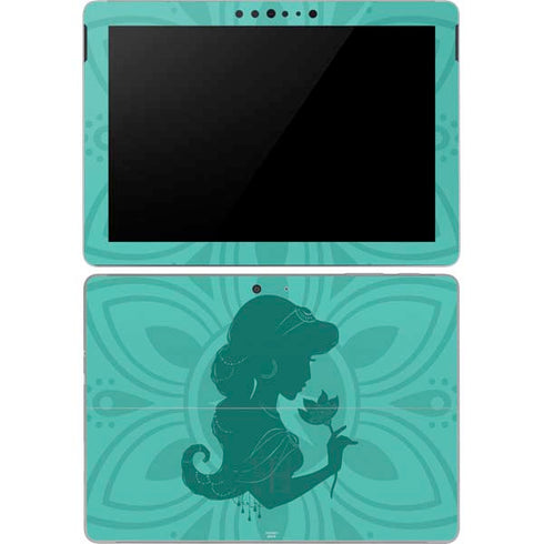 Disney Aladdin Princess Jasmine Silhouette Flower Surface Go Skin
