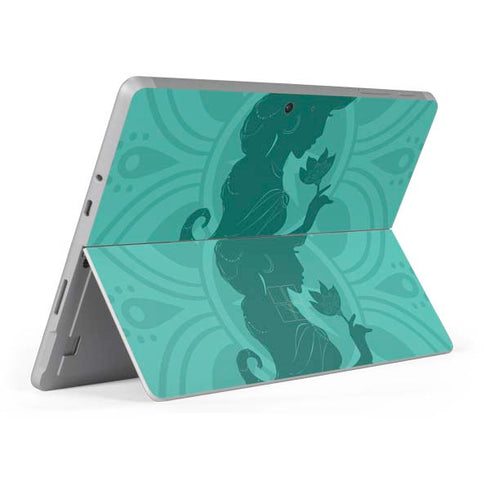 Disney Aladdin Princess Jasmine Silhouette Flower Surface Go Skin