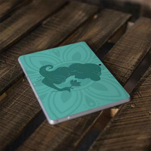 Disney Aladdin Princess Jasmine Silhouette Flower Surface Go Skin