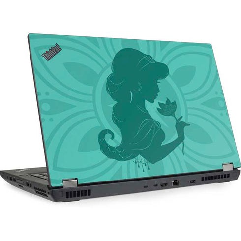 Disney Aladdin Princess Jasmine Silhouette Flower Lenovo ThinkPad Skin