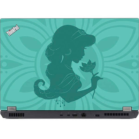 Disney Aladdin Princess Jasmine Silhouette Flower Lenovo ThinkPad Skin