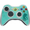 Disney Aladdin Princess Jasmine Silhouette Flower Xbox 360 Wireless Controller Skin