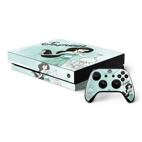 Disney Princess Jasmine Art Xbox One X Bundle Skin
