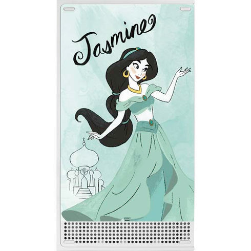Disney Princess Jasmine Art Xbox Series S Console Skin