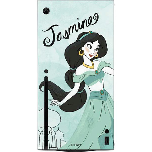 Disney Princess Jasmine Art Xbox Series X Console Skin