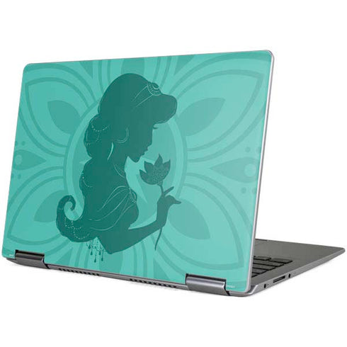 Disney Aladdin Princess Jasmine Silhouette Flower Yoga 710 14in Skin
