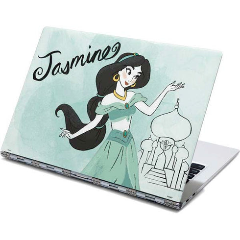 Disney Princess Jasmine Art Yoga 910 2-in-1 14in Touch-Screen Skin