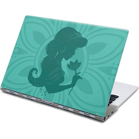 Disney Aladdin Princess Jasmine Silhouette Flower Yoga 910 2-in-1 14in Touch-Screen Skin