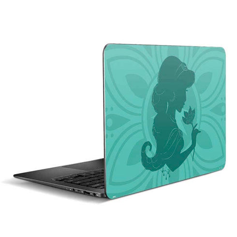 Disney Aladdin Princess Jasmine Silhouette Flower Zenbook UX305FA 13.3in Skin