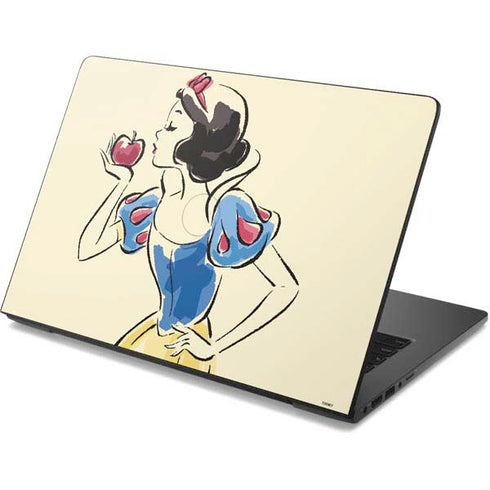 Disney Princess Snow White Art Dell Chromebook Skin