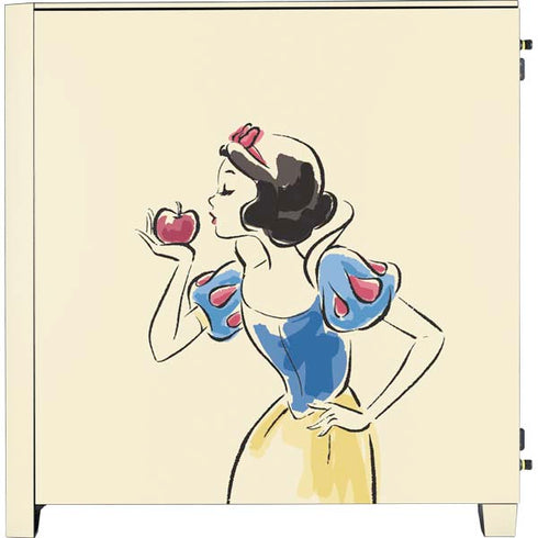 Disney Princess Snow White Art Corsair 4000D Tempered Glass Mid-Tower ATX Case Skin