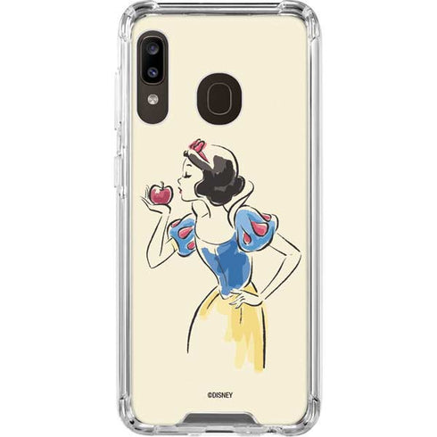 Disney Princess Snow White Art Galaxy A30 Clear Case