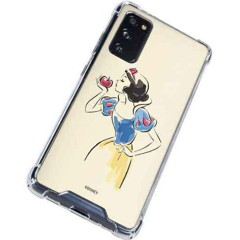 Disney Princess Snow White Art Galaxy S20 FE Clear Case