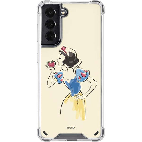 Disney Princess Snow White Art Galaxy S21 5G Clear Case