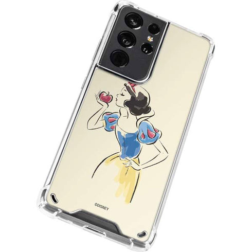 Disney Princess Snow White Art Galaxy S21 Ultra 5G Clear Case