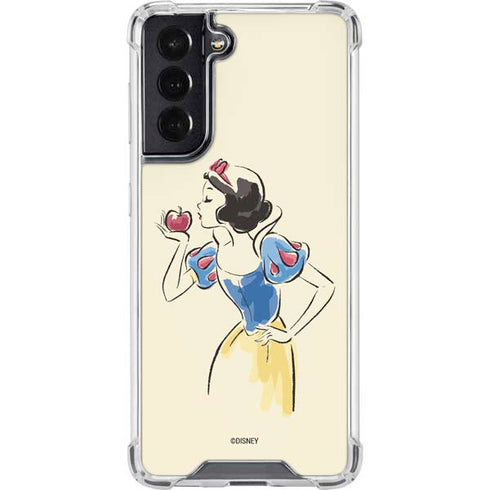 Disney Princess Snow White Art Galaxy S22 Clear Case