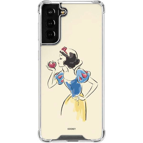 Disney Princess Snow White Art Galaxy S22 Plus Clear Case