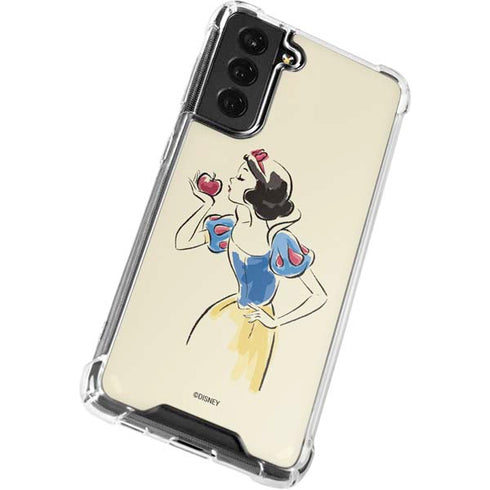Disney Princess Snow White Art Galaxy S22 Plus Clear Case