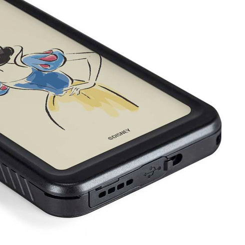 Disney Princess Snow White Art Galaxy S23 Plus Waterproof Case