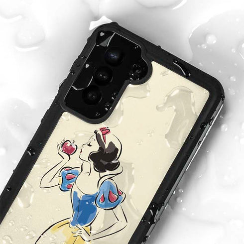 Disney Princess Snow White Art Galaxy S23 Plus Waterproof Case
