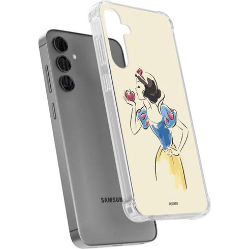Disney Princess Snow White Art Galaxy S24 Plus Clear Case