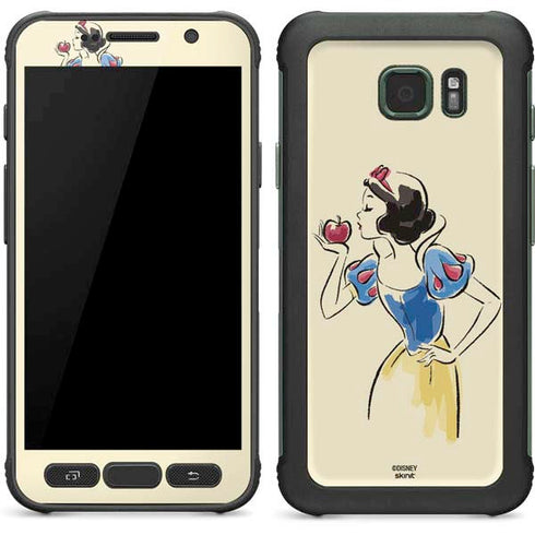 Disney Princess Snow White Art Galaxy S7 Active Skin