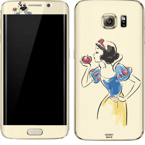 Disney Princess Snow White Art Galaxy S7 Edge Skin