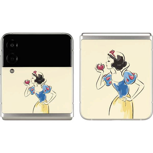 Disney Princess Snow White Art Galaxy Z Flip3 5G Skin