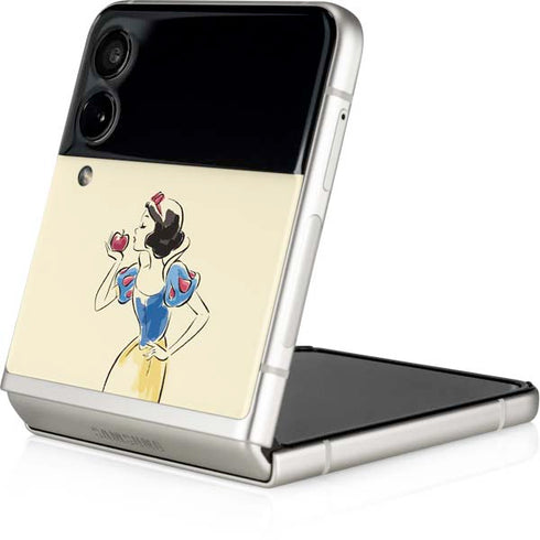 Disney Princess Snow White Art Galaxy Z Flip3 5G Skin